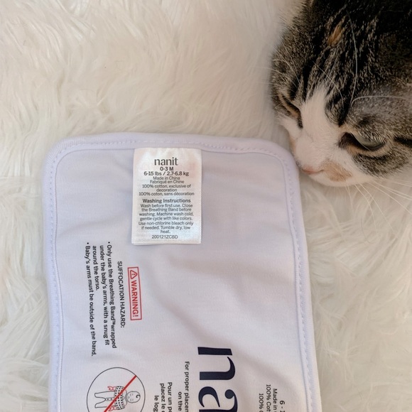 Nanit Baby Breathing Band Size Small (0-3 Months or 6-15 lbs) Brand New! - Picture 7 of 11